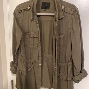 Olive Green Light Jacket